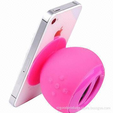 Portable Bluetooth Speaker with Strong Sucker, Bluetooth 4.0 + EDR Technology